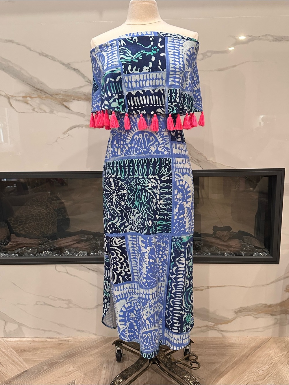 NWT Lilly Pulitzer Meridian Midi Dress Size XS